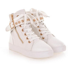 New arrive 2014 women fashion boots girl flat sneakers casual shoes for women free shipping size 35-39