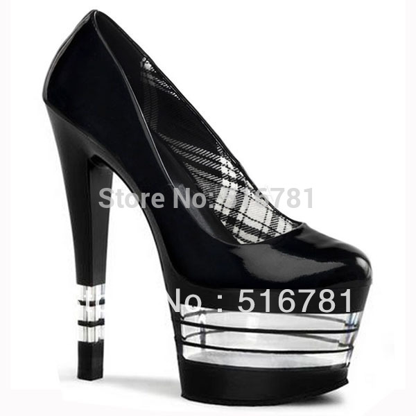 Free Shipping Single Shoes Super Elevation 17cm Women s High Heeled Shoes Platform Shoes 7 Inch