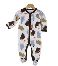 Fleece Baby Pajamas Rompers Body suits Carters Foot Cover Newborn one pieces Clothes TOP QUALITY