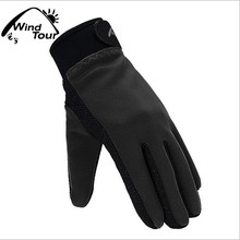 Outdoor autumn winter warm fleece Colloidal particles gloves thermal wincey cold-proof mountain hunting sports for men and women