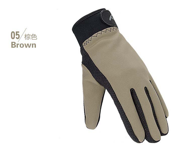 Outdoor autumn winter warm fleece Colloidal particles gloves thermal wincey cold proof mountain hunting sports for