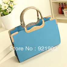 2014 spring new retro PU hand bag diagonal free shipping