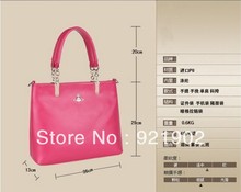 The new recommendation diagonal fashion handbags wild pu    free shipping