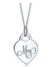 new fashion 925 sterling silver plated jewelry chain love pendant necklace for women  bijouterie gift wholesale 2014, P595