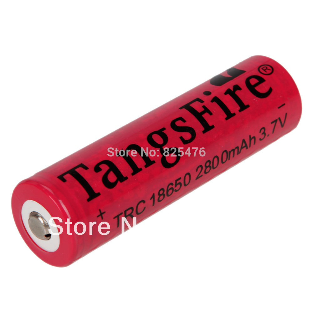Купить 2шт/много tangsfire 18650 2800mah 3,6-4.2V литий аккумулятор ...