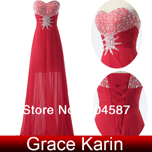 Grace-Karin-2014-Real-Sheath-Sweetheart-Short-Beaded-Prom-Dress-With ...
