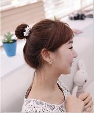 Hot selling New arrival designer brand hairwear for women fashion handmade beaded imitation pearl hairbands trendy