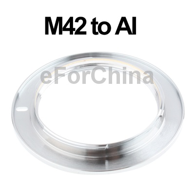 Free Shipping M42 Lens to Nikon AI Lens Step up Ring Adapter Filter Set Macro Lens