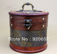 400g Ripe tea Special offersTop grade Ancient tree Give leather bucket Pu Er Tea Factory direct