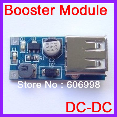 DC DC Booster Module 0 9 5V To 5V 600MA USB Booster Circuit Board Mobile Power