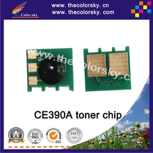 (CZ-DH390A) compatible laser printer toner chip for HP CE390A CE390 390A 390 90A 90 hp390a hp390 hp90a 10K pages bk free dhl