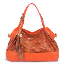 2015 Fashion women handbag European big size shoulder bag Pu elegant luxury women bag sequined women