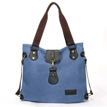 Handbags new cotton canvas tote bags vintage messenger bags women shoulder bags Free shipping