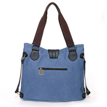 Handbags new cotton canvas tote bags vintage messenger bags women shoulder bags Free shipping