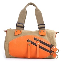 The new hit color canvas bag canvas shoulder bag for women laptop messenger bags small handbag