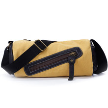 The new retro canvas bag small over the shoulder bags cool canvas shoulder bag Cute women