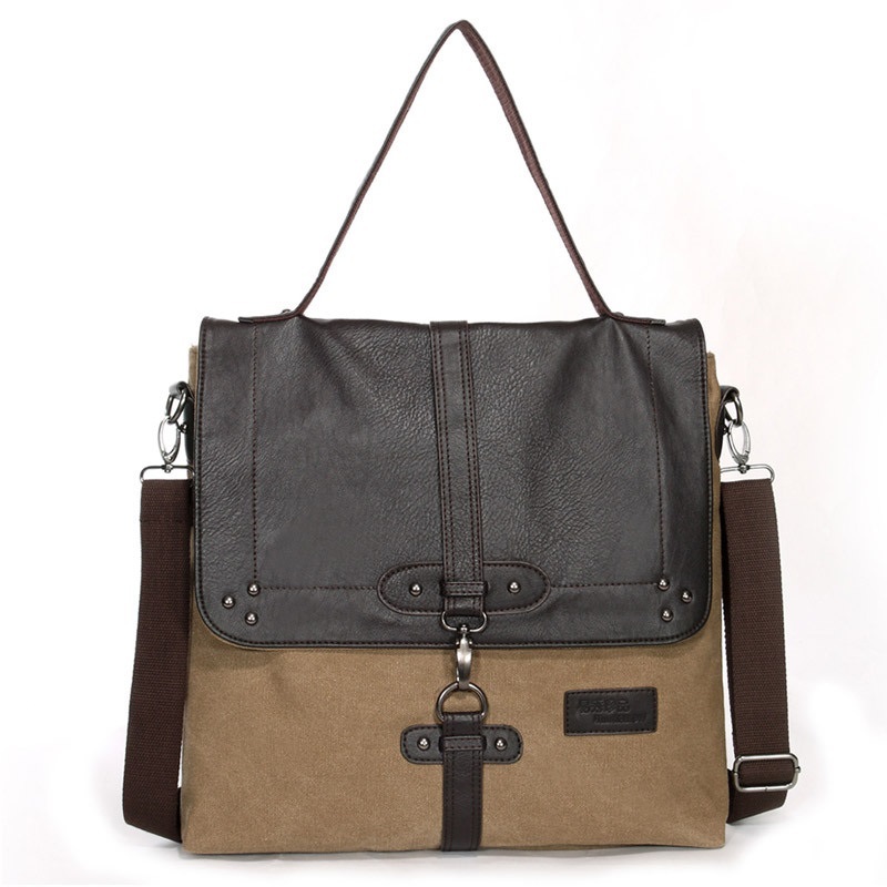 New fashion canvas bag Vintage shoulder bag designer casual canvas tote women messenger bag free shipping