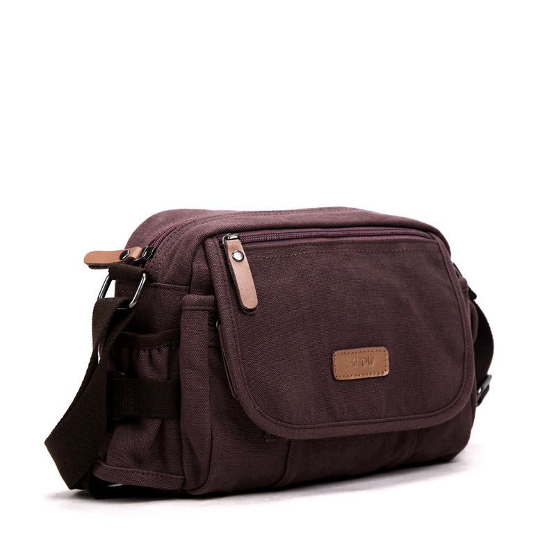 The new women canvas shoulder bags cheap canvas messenger bag for women handbag Free Shipping