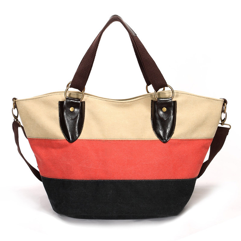 women canvas tote bags Best women handbag canvas shoulder bag for women Free Shipping