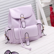 New 2014 Fashion sexy ladies Pu leather backpack,Simple classic school printing backpack,European Soft Causal women backpack