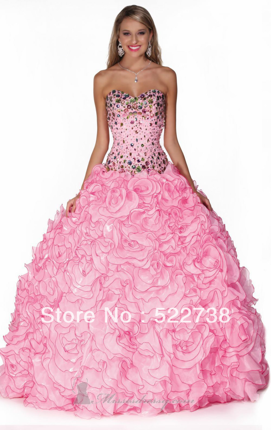 Pink Sweet 15 Dresses