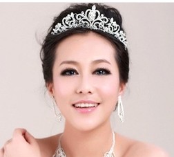 free shipping Bride rhinestone alloy headband crown hair accessory marriage accessories hair accessory accessories hg85