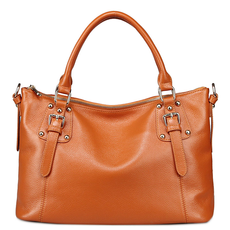 2014 Fashion Genuine Leather Bag Lady Bolsos Casual Women Messenger