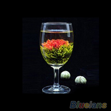 4 Balls Chinese Artisan Different Handmade Blooming Flower Green Tea 03JC