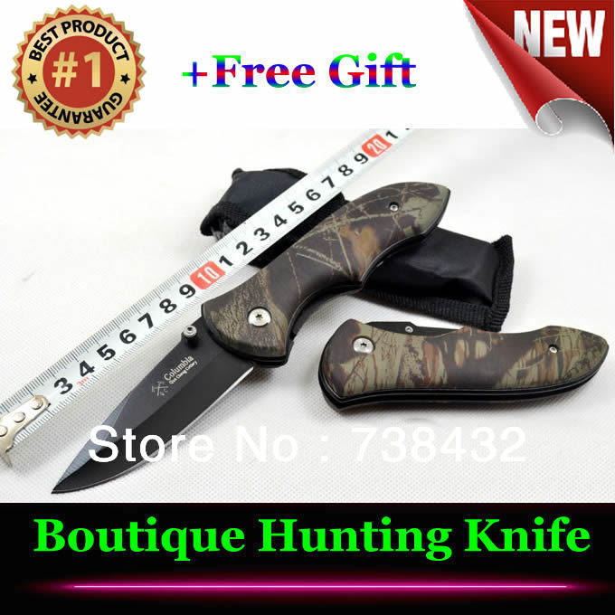 Hot Boutique Military Defense Hunting Knife 57HRC High Hardness Outdoor Camping Folding Knife Tool Gloves