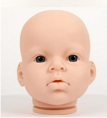 Arianna Awake Vinyl Toddler Doll Kit for reborn baby doll soft silicone vinyl head arms legs - Arianna-Awake-Vinyl-Toddler-Doll-Kit-for-reborn-baby-doll-soft-silicone-vinyl-head-arms-legs