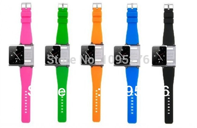Free shipping iwatchz Wrist Strap Watch Band for iPod nano 6 for ipod nano6 With Retail