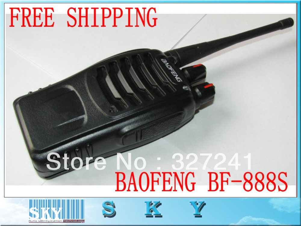 2pcs a lot UHF 400 470MHZ Baofeng A0784A Handheld Two way Radio 888S walkie talkie