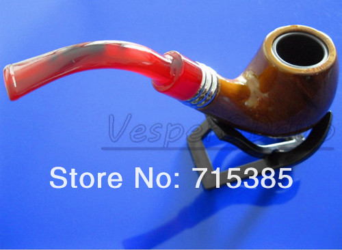 10pcs lot New Durable Wooden Enchase Smoking Pipe Tobacco Cigarettes Cigar Pipes For Gift