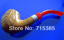 10pcs lot New Durable Wooden Enchase Smoking Pipe Tobacco Cigarettes Cigar Pipes For Gift
