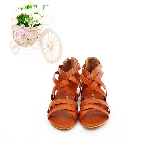 2014 Fashion Female Shoes Flat Heel Gladiator Plus Size Bohemia Casual Shoes Flat Sandals