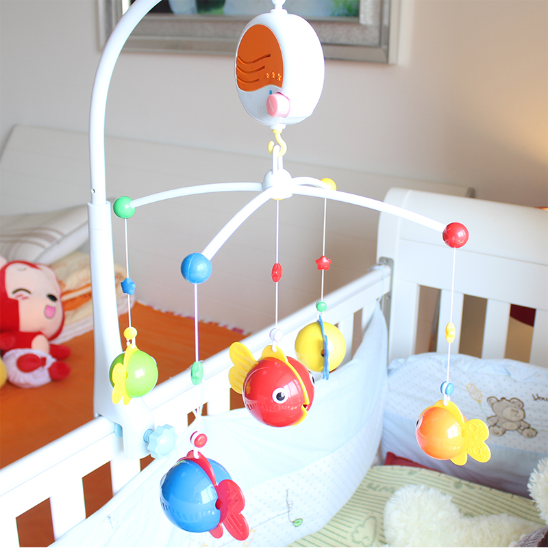 newborn bed bell multifunctional  baby rotating music bed bell