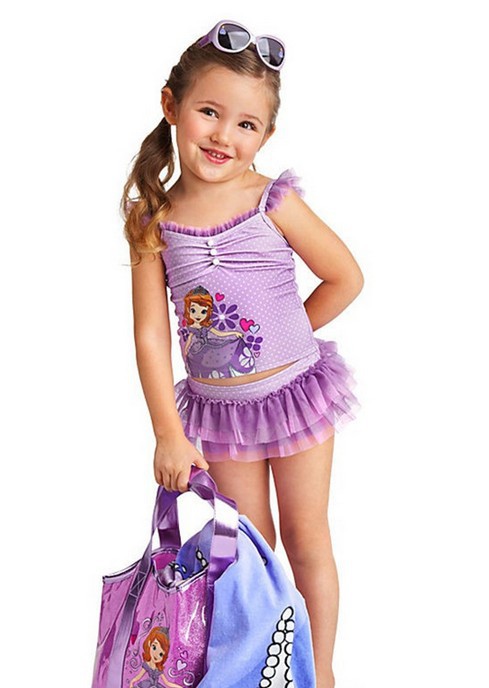 Child-Swimsuit-Models 2015 Girls Clothing Sets Brand Baby Two Colors Top+ Skirt Kids clothes ...