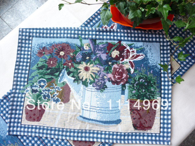 placemats table runners cheap table runner (Mainland woven tapestry and and jacquard placemats(China