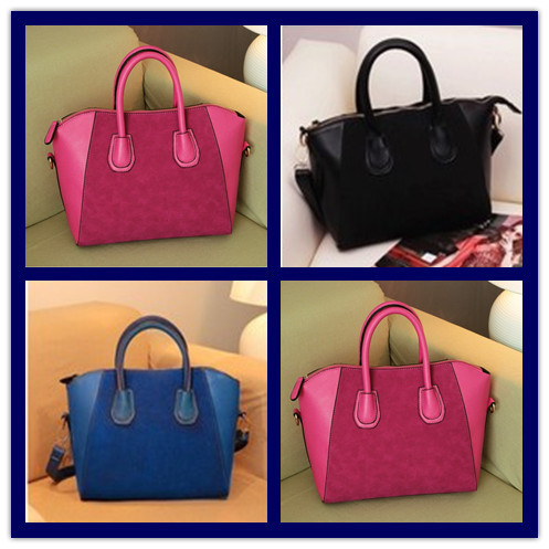 2014 hand bags Women s Candy Colors Handbags Ladies Korean Totes Girl s Leather Bags Woman