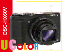 Genuine New Sony Cyber-shot DSC-HX60V 30x Zoom G Lens Wi-Fi NFC GPS Digital Camera Black