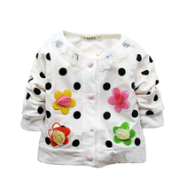 Hot sale free shipping long sleeve girls sweaters cardigans girl 4 colors S M L XL