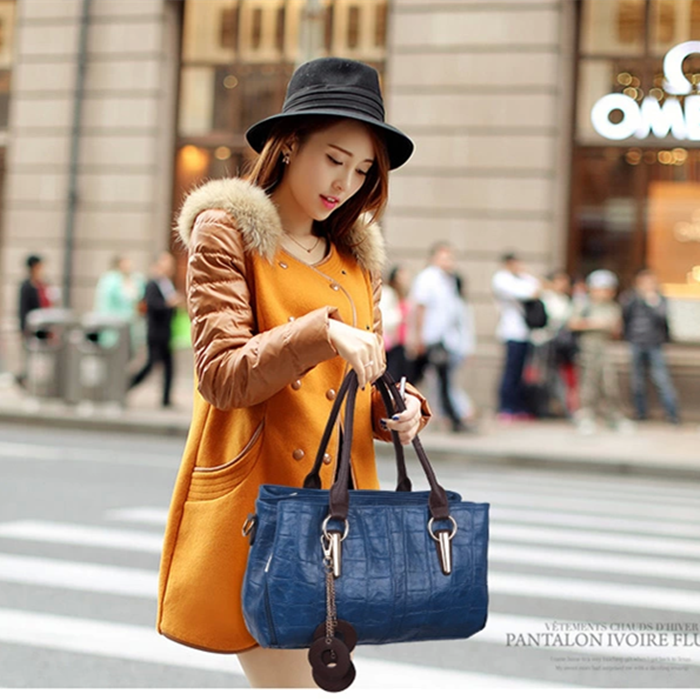 Women s bags 2014 Europe and America Fashion women genuine leather handbag big vintage shoulder coss