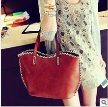 2013 bags the trend of female fashion women’s handbag hand woven bag one shoulder bag fashion normic brief