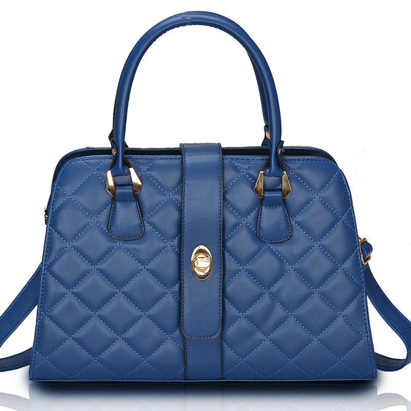 Women s handbag 2013 the trend of fashion plaid bag shaping smiley bags