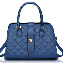 Women’s handbag 2013 the trend of fashion plaid bag shaping smiley bags