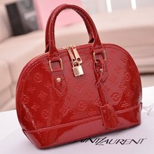 2013 bags female fashionable casual bright face shaping women’s bag