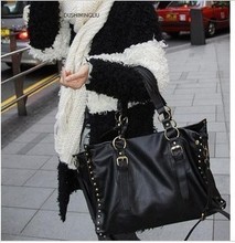 2013 bags female women’s bag star rivet women’s handbag one shoulder cross-body handbag