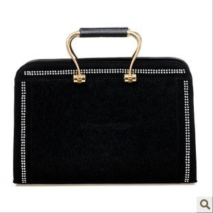 2013 bags female brief fashion casual high quality diamond horsehair handbag one shoulder cross body women