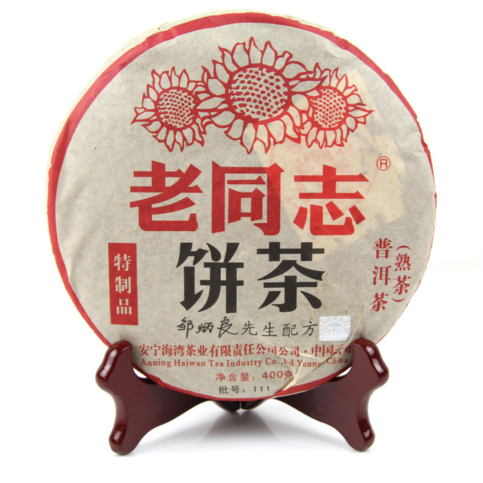  GRANDNESS Specialty Puer 2011 year 111 Lao Tong Zhi Yunnan Haiwan Old Comrade Premium Ripe