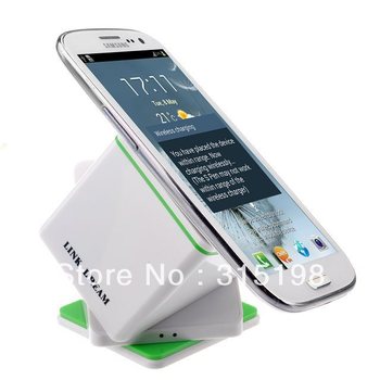 cube Qi car Wireless Charger Transmitter Pad for Samsung Galaxy S3